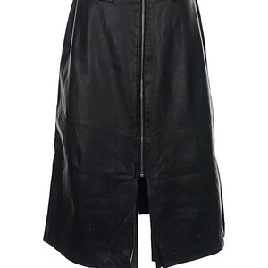 Cider Black Midi Skirt